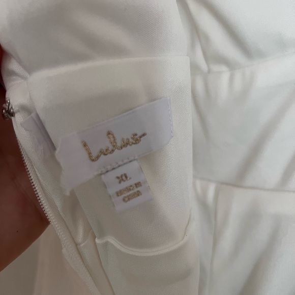 NWOT Heavenly Hues White Tulle Sleeveless Maxi Dress - Picture 7 of 10